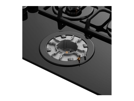Варочная панель MEFERI MGH604BK GLASS RETRO 4 конфорки газовая